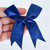 Royal blue Bows Satin Pretied  10pc 