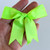 Key Lime Bows Satin Pretied  10pc 