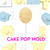 Oval or Egg  Cake Pop Mold 