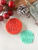 Merry and bright cookie embosser press  