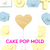 Heart with point Cake  Pop Mold 