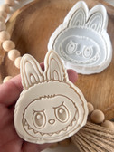 Labubu  face    Fondant stamp and cutter Set 