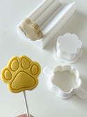 Paw Print Dog with stamp  Popper  Cake pop  with Tray stand