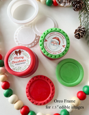  Frame for Oreos  Fondant stamp and cutter set