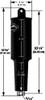 Lenco 12V Replacement Actuator - 101 XDS Series