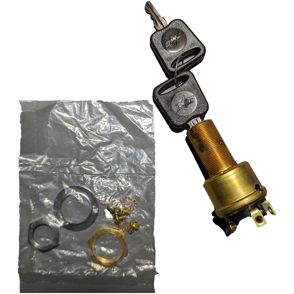 MasterCraft Ignition Switch w/ Brass Key (502209)