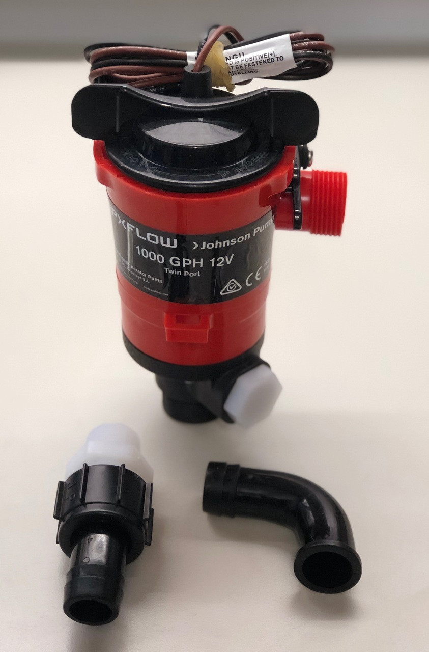 Johnson Pump Dual Port Livewell 