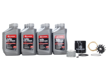 COMPATIBLE WITH THE FOLLOWING ENGINES
MV8 6.2L-OPS - V-Drive
MV8 6.2L-OPS - Direct Drive
MV8 6.0L-OPS - V-Drive
MV8 6.0L-OPS - Direct Drive
Description
This kit contains: PV08616 | 5W30 Engine Oil (Case of 6qts) PV08620 | 15W40 Transmission Oil (Case of 6qts) MV8V-1021 | Engine Oil Filter x 1 PV06765 | Impeller x 1 MV8V-1173 | Transmission Filter x 1