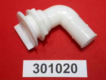 DRAIN-SCUPPER 100 DEG ELBOW L HEAD LEFT ANGLED BA RB 11-14