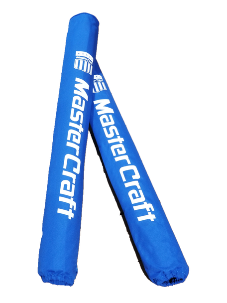 MasterCraft Blue Trailer Guide Pole Covers - Heavy Duty & Capped (001-MCGUIDES-BLUE)