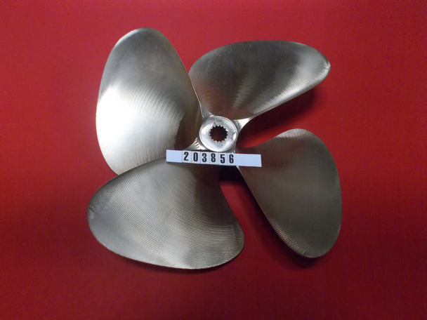 MasterCraft/OJ 4-Blade Propeller -17.5" x 16.5 (203856)