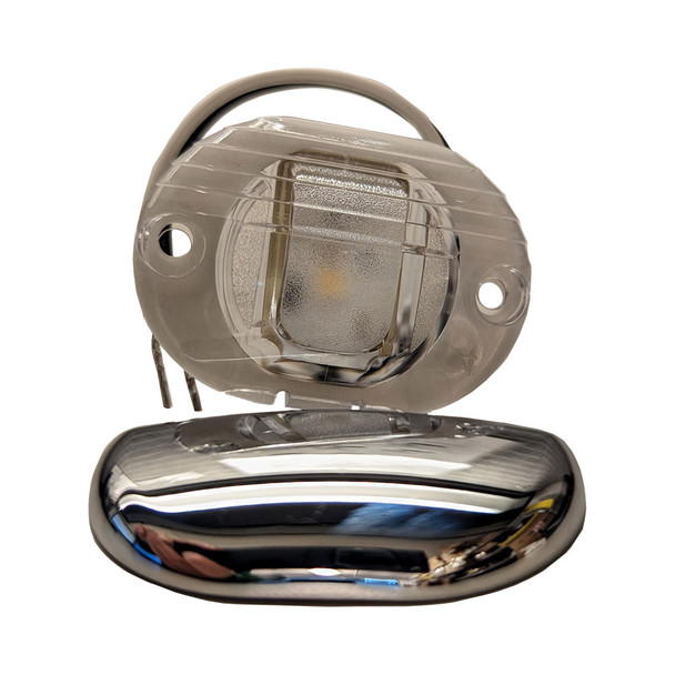 MasterCraft Cockpit Light with Chrome Cover (Glovebox) (403069A)