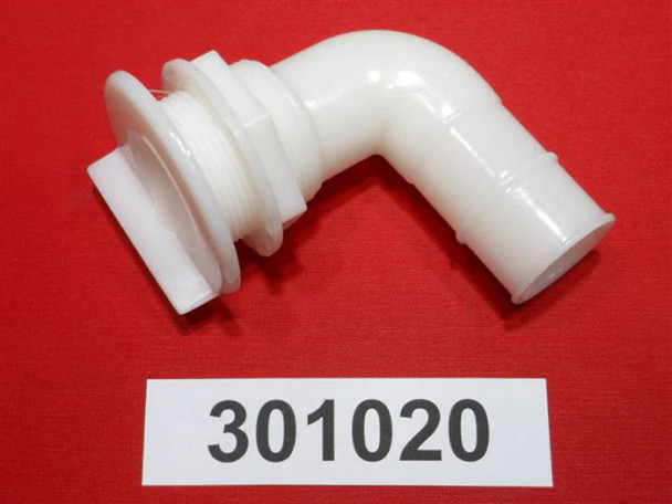 DRAIN-SCUPPER 100 DEG ELBOW L HEAD LEFT ANGLED BA RB 11-14