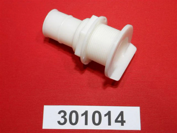 DRAIN-FLANGE DECK SCUPPER 1 1/2"" HOSE 220,CSX '07-'14"