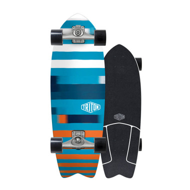 Triton by Carver 27" C5 Raw Hydron Surfskate  Complete