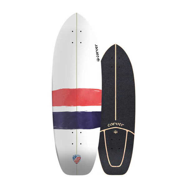 Carver 32.25" USA Thruster 2019 Deck With Grip