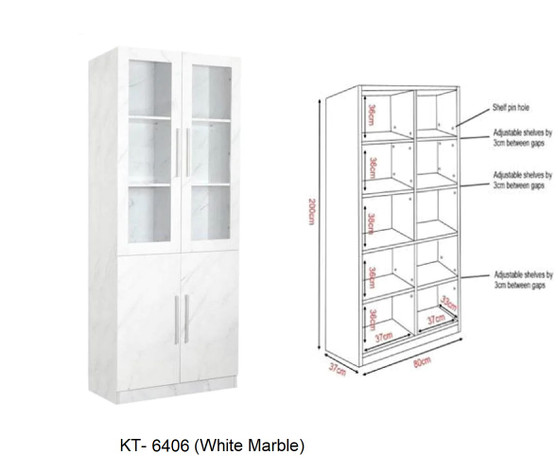 Eve II Book Cabinet