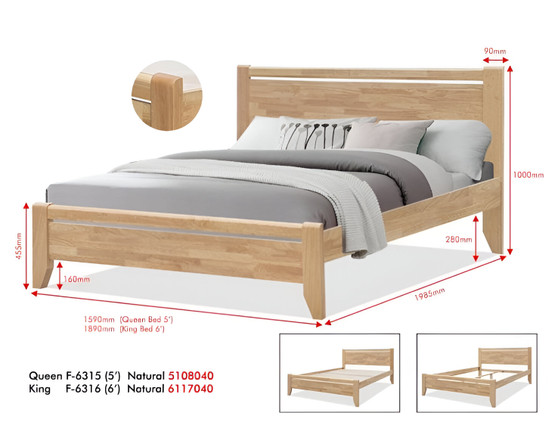 Rumi II Bedframe