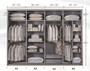 Stacy I Modular Wardrobe