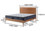 Alexa II Wooden Bedframe