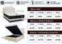 ATLANTIS Bed + Mattress