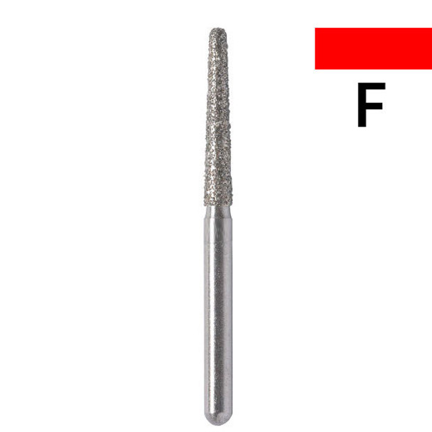 018 - Round end taper (Chamfer), Fine Diamond Bur - 5/pack