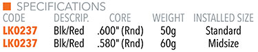 Lamkin Crossline 360 Grip Specifications
