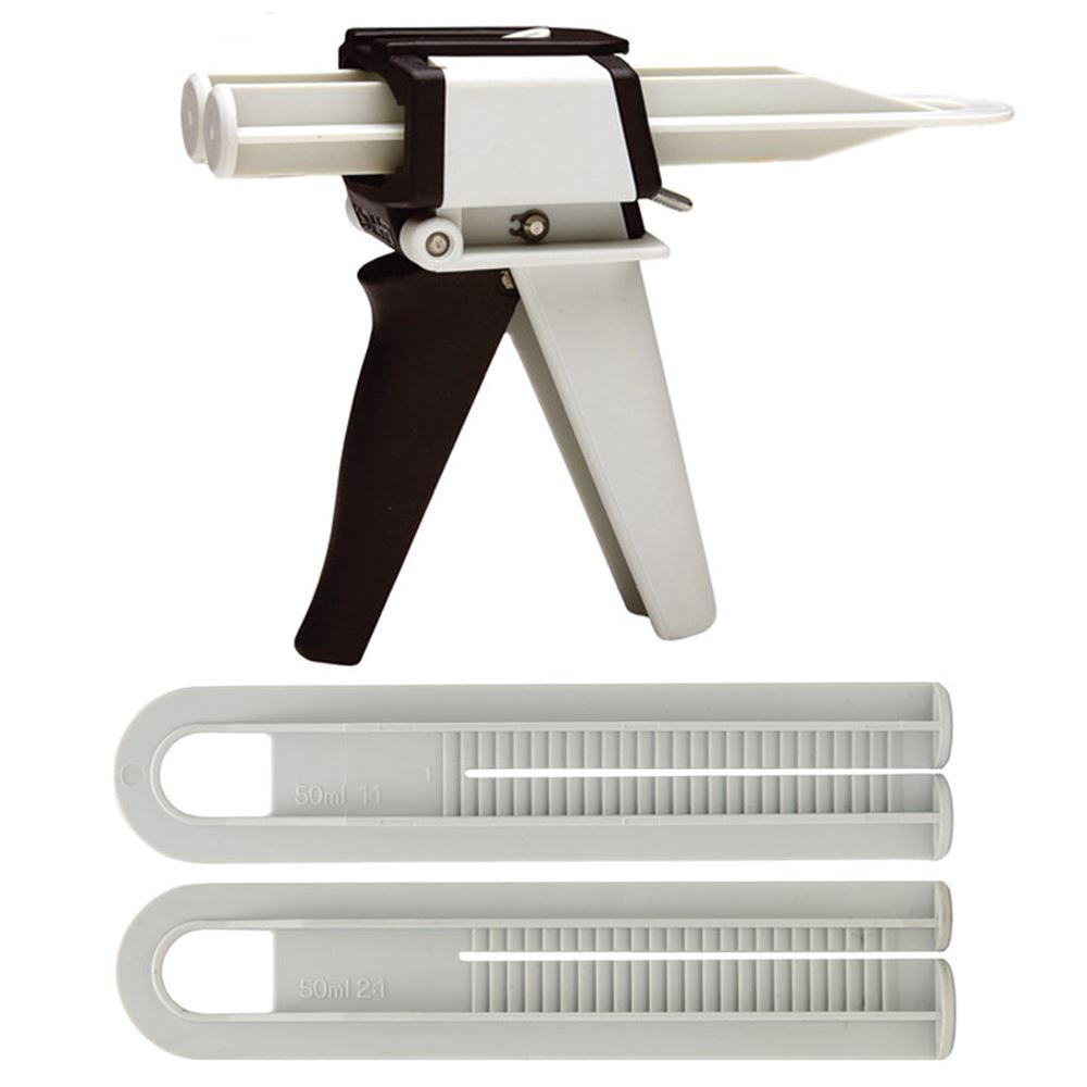 Epoxy Mixing & Dispensing Gun with 11 & 21 Plunger The GolfWorks