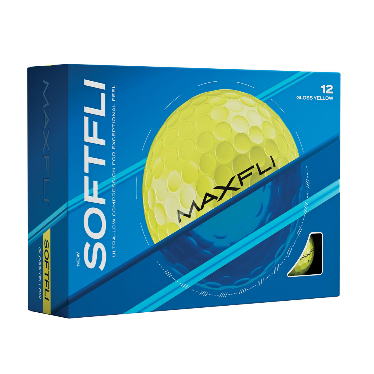 Maxfli 2025 SoftFli Golf Balls Dz - MXB0051 - The GolfWorks