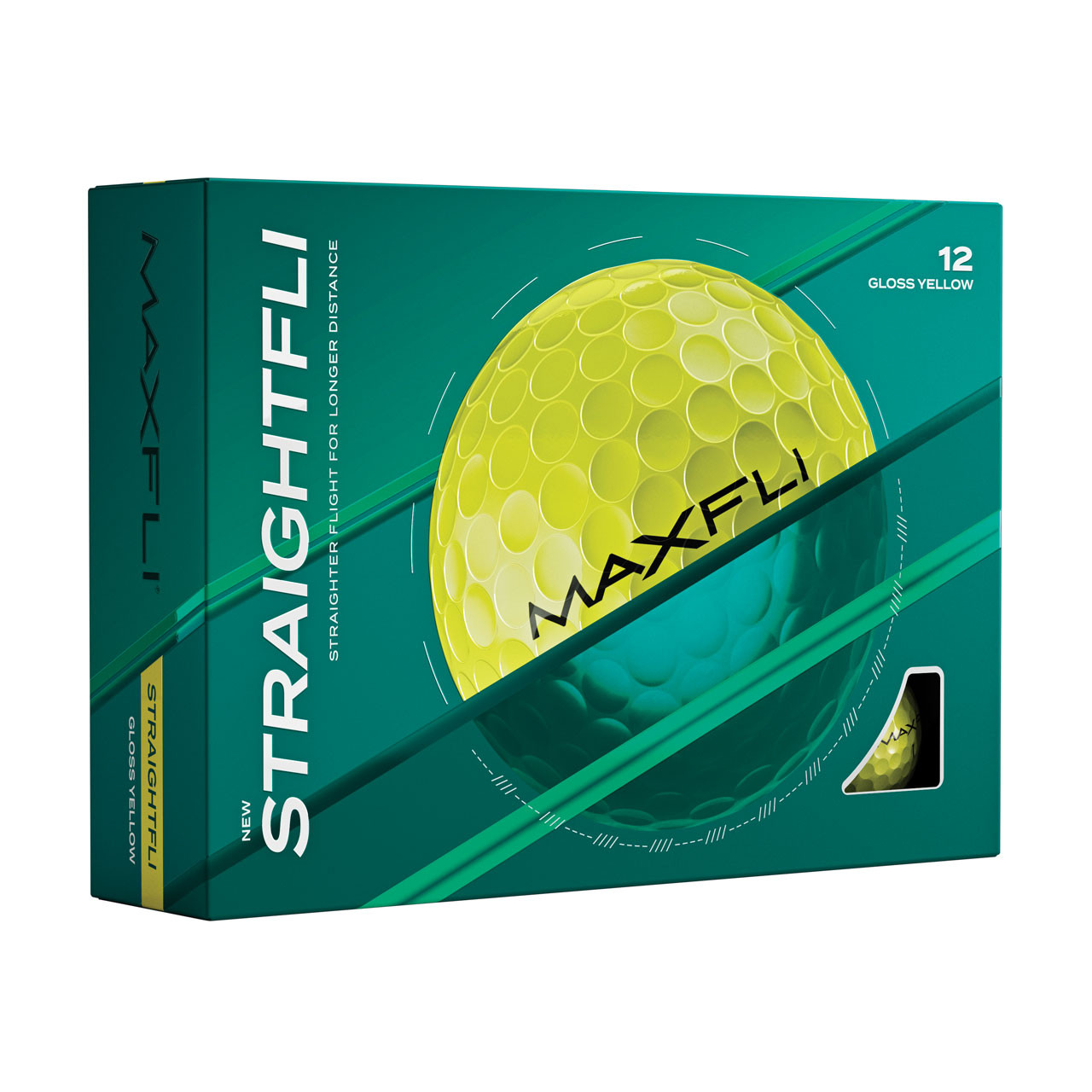 Maxfli 2025 StraightFli Golf Balls Dz - MXB0053 - The GolfWorks