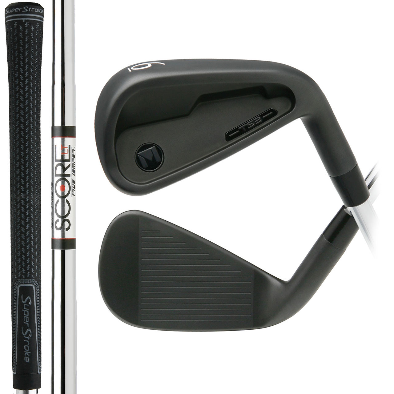 maaaaa＊MARL MARL suton 3 clay Maltby KE4 MAX Black/Silver Putter - The GolfWorks