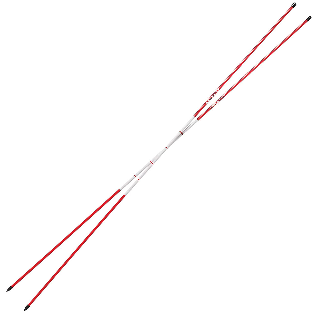Maxfli Alignment Red/White Poles - MX467 - The GolfWorks