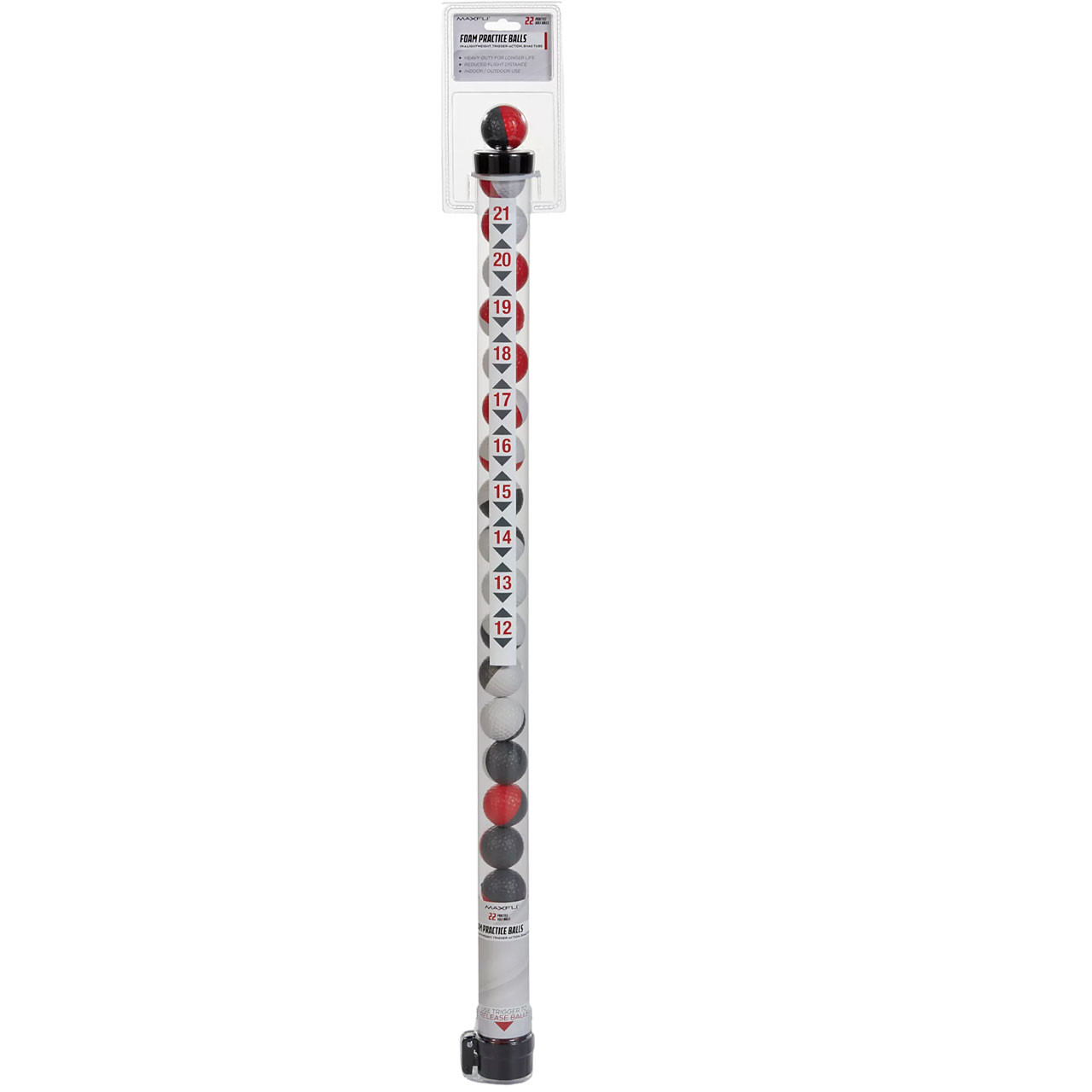 Maxfli Tube Shagger with 22 Balls - MX638 - The GolfWorks