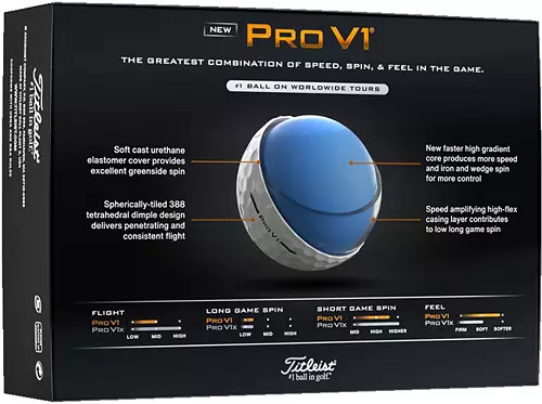Titleist 2025 Pro V1 High Number Golf Balls - The GolfWorks