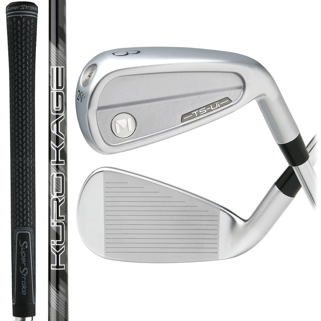 Maltby TS-UI Utility Iron Pak - Kuro Kage Black 2Gen - The GolfWorks