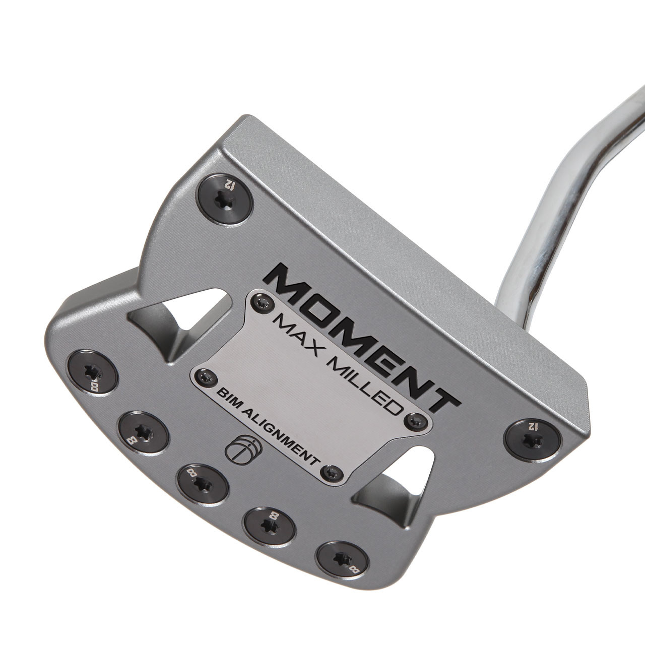 Maltby Moment MAX Milled Gray Putter Head - The GolfWorks