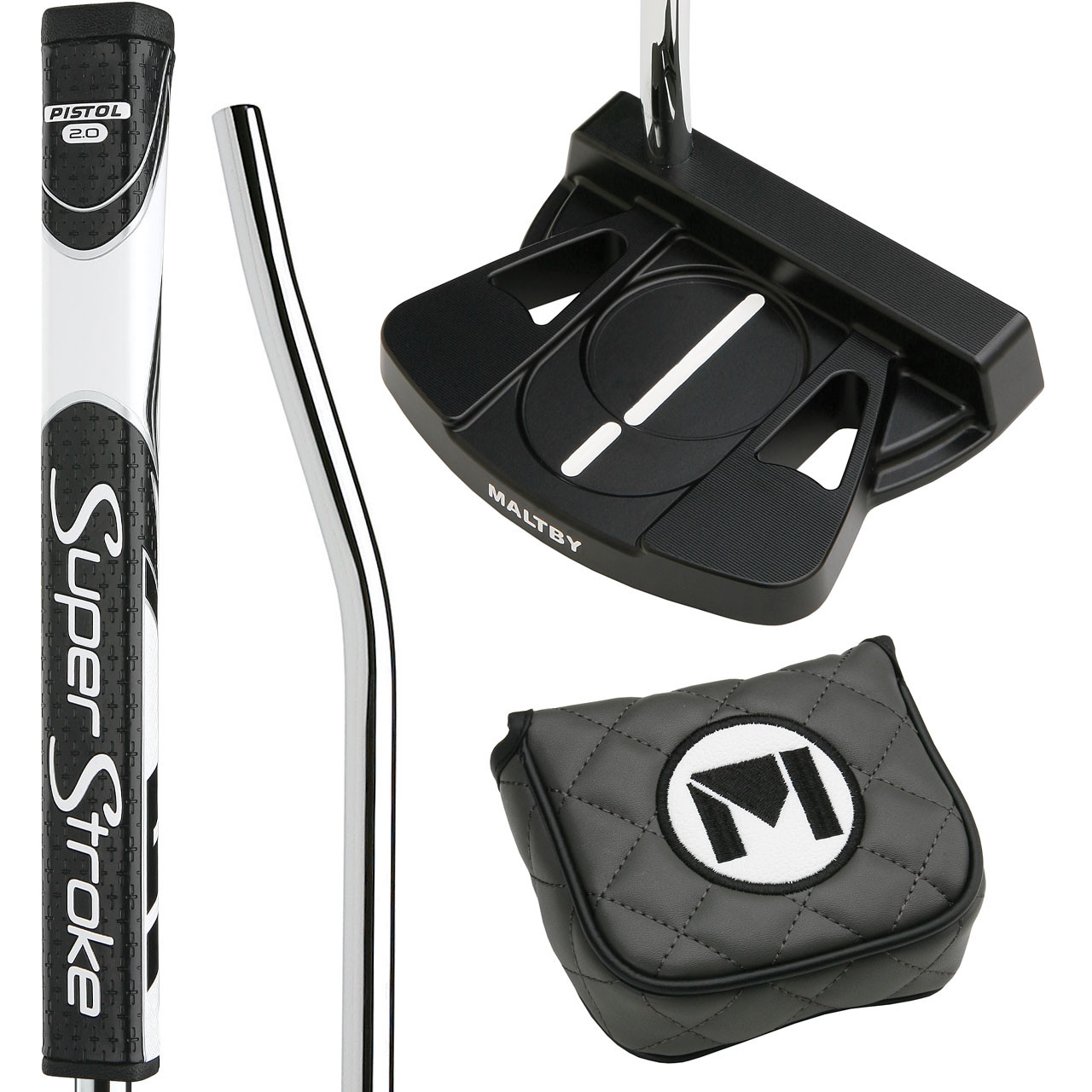 テーラーメイド putter Maltby Moment MAX Milled Black Putter PAK - The GolfWorks