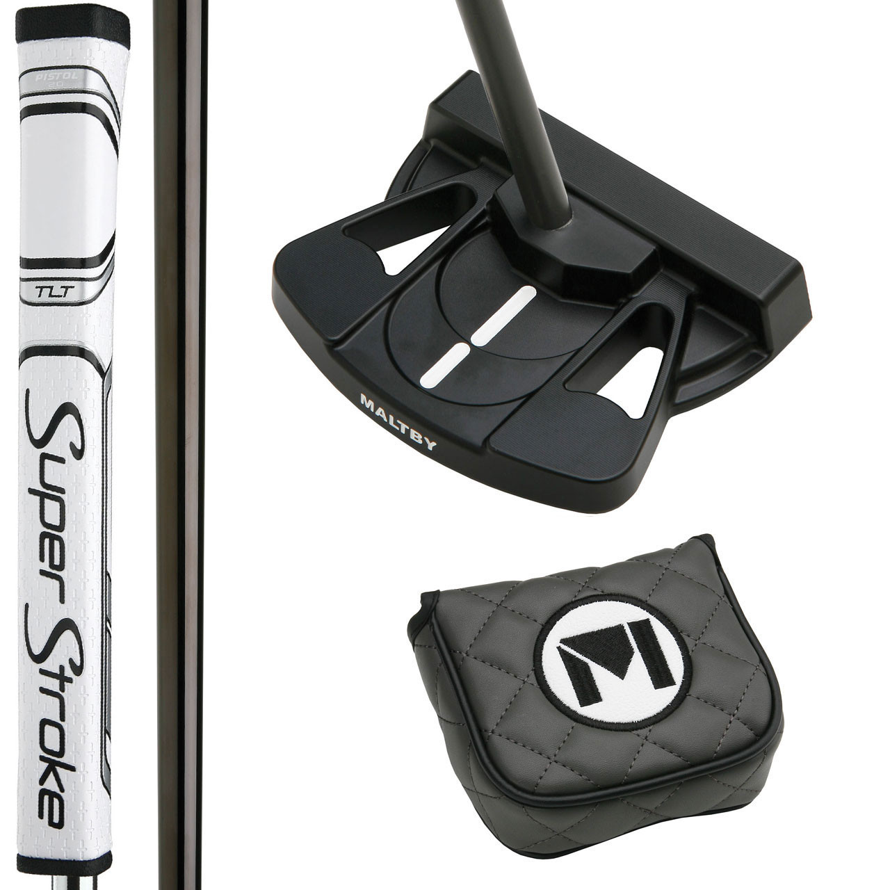 Maltby Moment MAX Milled RT Black Putter PAK - The GolfWorks