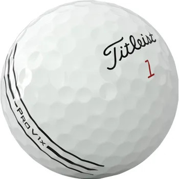 Titleist 2026 Pro V1x Left Dash AIM Enhanced Golf Balls - The