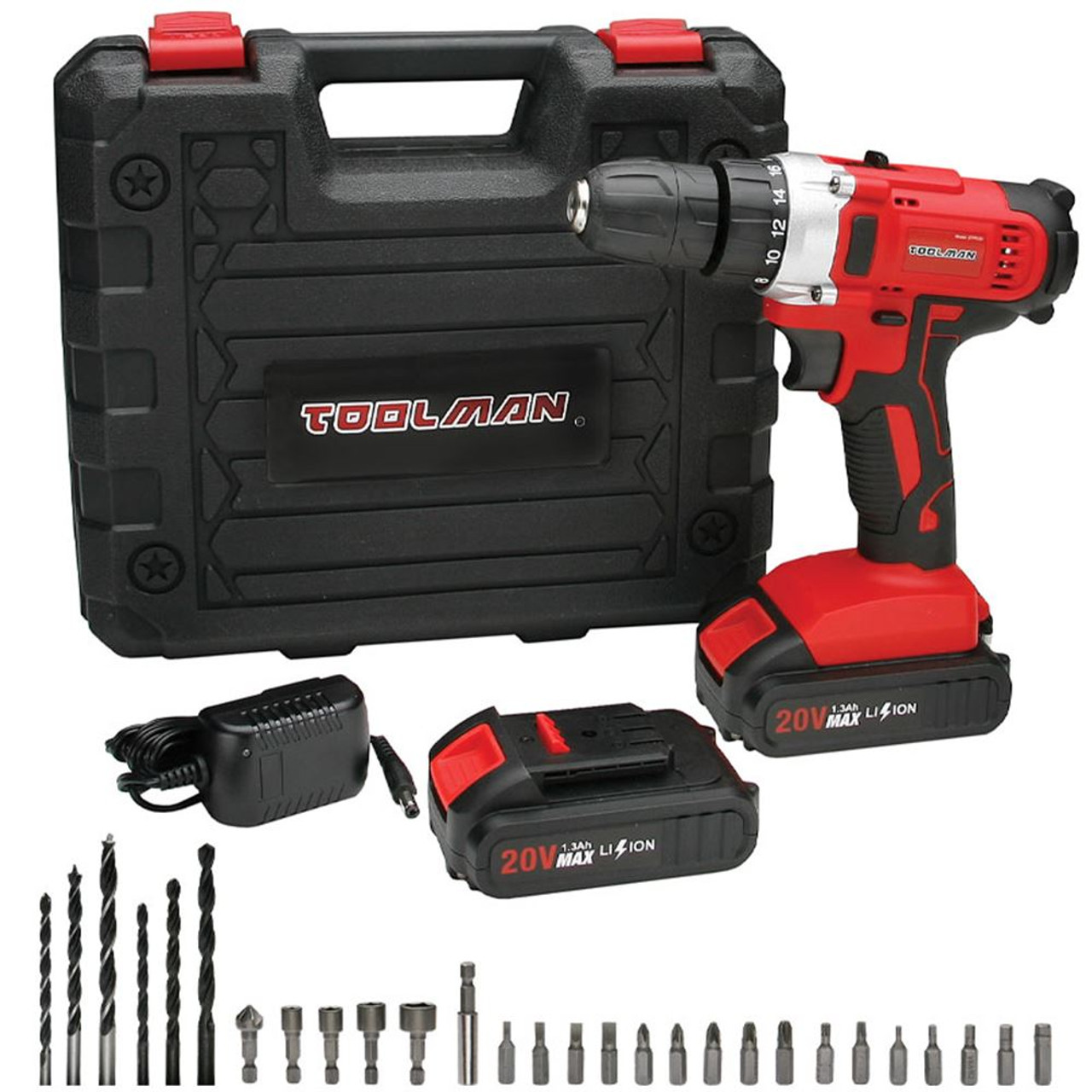 Tool Man 20 Volt Cordless Drill-GW0061 The GolfWorks