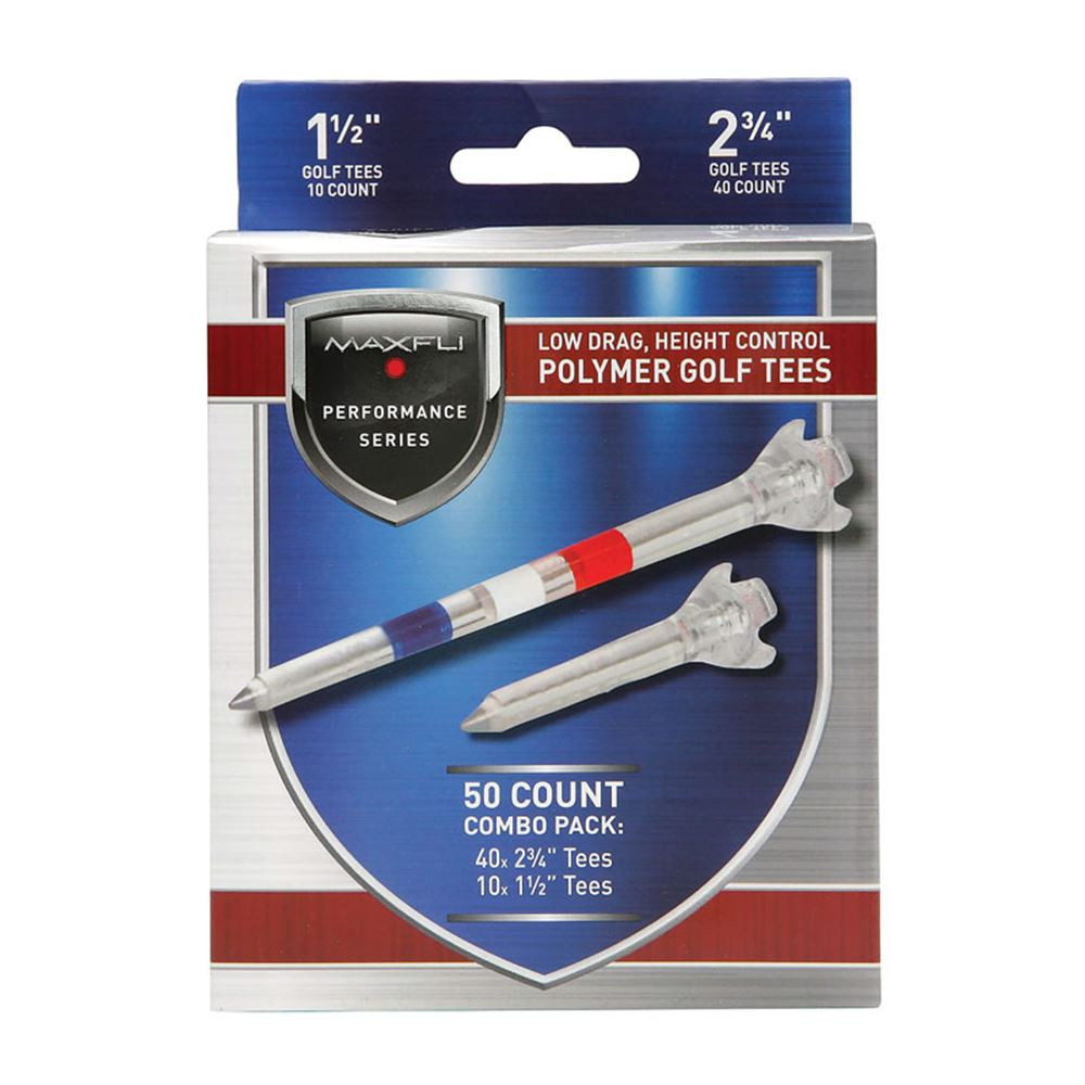 Maxfli 2.75'' USA Golf Tees MX509 - The GolfWorks