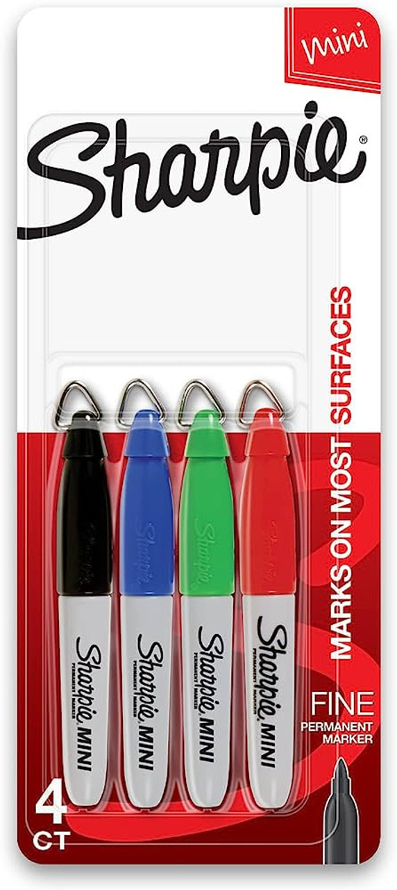 Color Golf Ball Marking Pen Travel 4 Pack for Check-GO