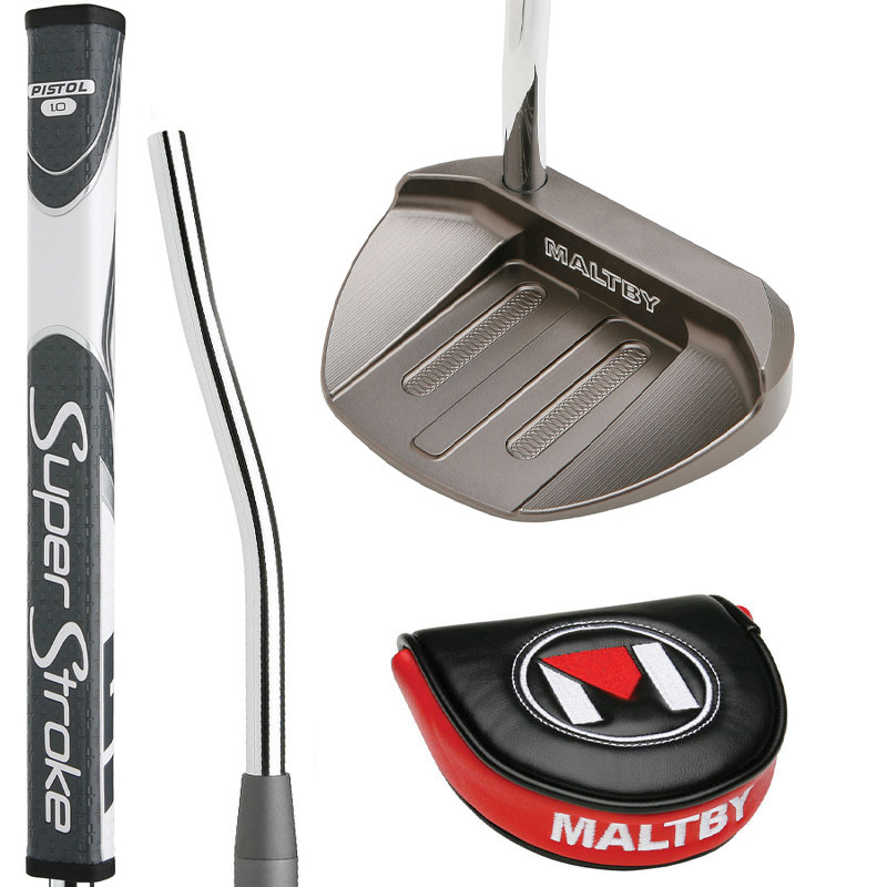 Maltby Pure-Track PTM-5 Putter - Pure-Track SS Shaft - The GolfWorks