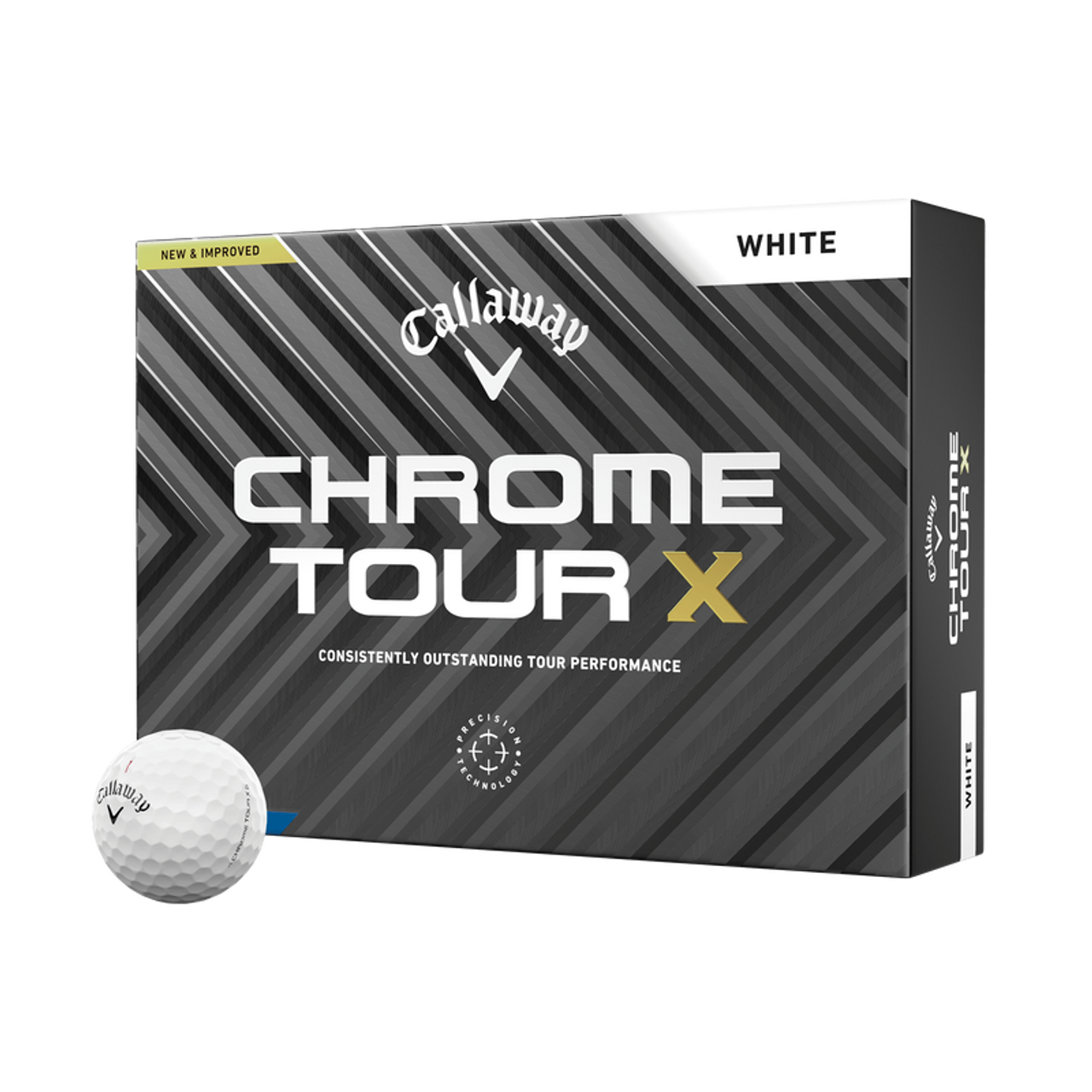 Callaway Chrome Tour 2ダース Callaway 2024 Chrome Tour X Golf Balls - The GolfWorks