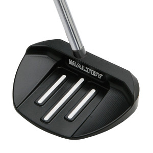 Maltby Pure-Track PTM-5+ Tour Milled Center Shafted Black Chrome