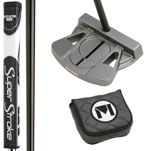 Maltby Moment MAX Milled Center Shafted Black Putter PAK - The