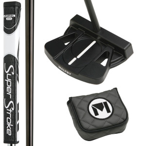 Maltby Moment MAX Milled Center Shafted Gray Putter PAK - The