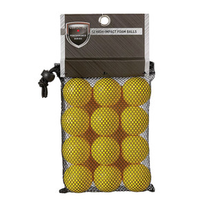 Maxfli Performance Series High-Impact Plastic Practice Balls - 12