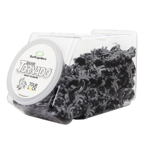 Softspikes Silver Tornado Tour Lock - 400ct Bowl Softspikes Silver Tornado Tour Lock - 400ct Bowl