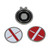 Maxfli Metal Ball Marker and Hat Clip Set-MX164